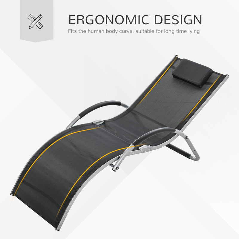 Ergonomic Sun Lounger
