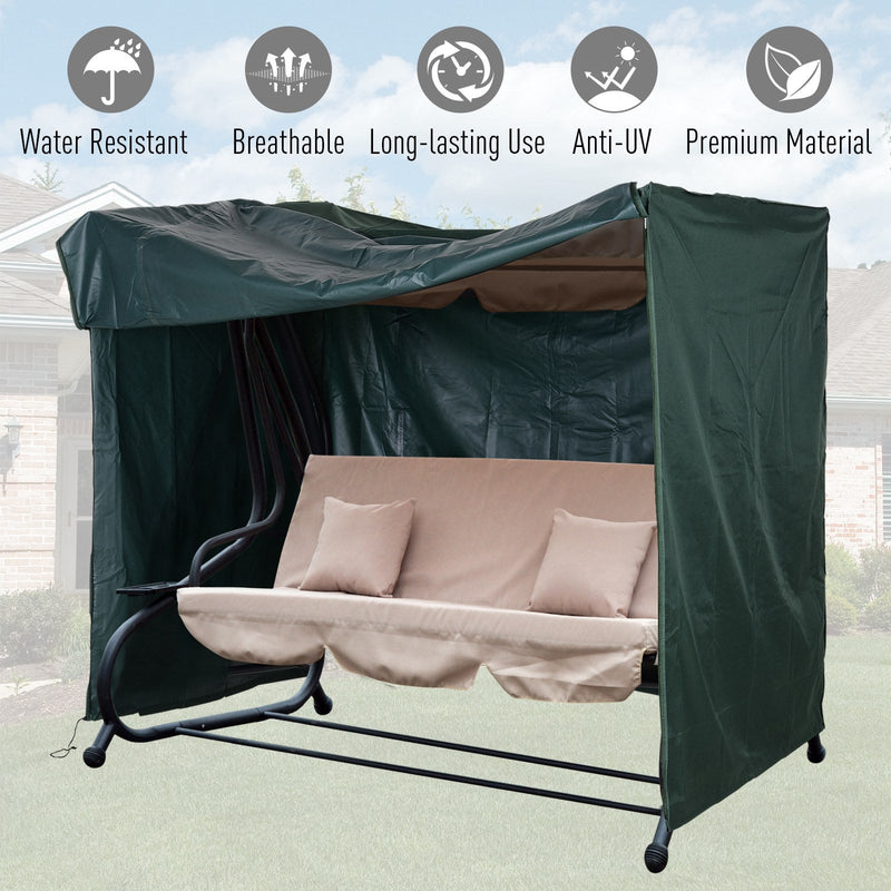 Waterproof Swing Seat Cover, 205 x 124 x 164 cm