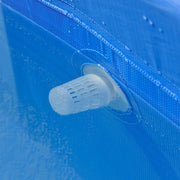 8ft Steel Frame Pool Set, Filter Pump, Rust Resistant Outsunny