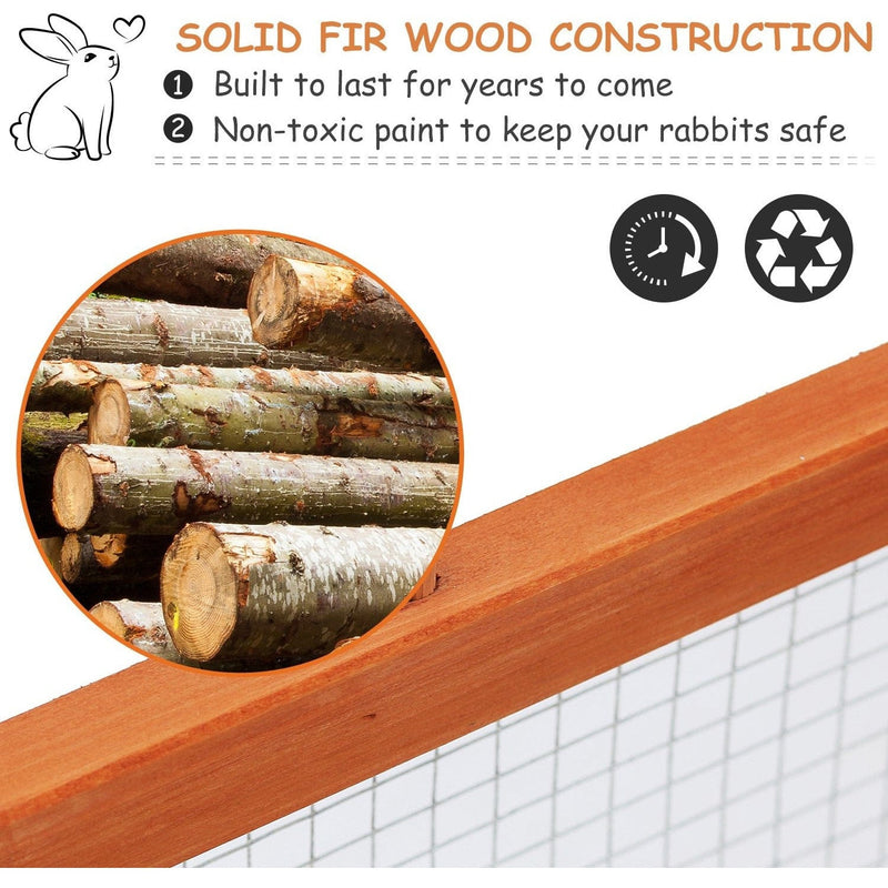 Outdoor Run For Rabbits