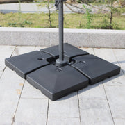 80kg Base Weights for Cantilever Parasol Outsunny
