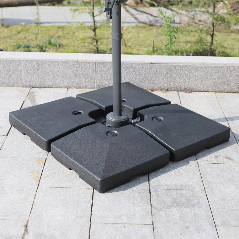 80kg Base Weights for Cantilever Parasol Outsunny