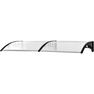 Polycarbonate Door Canopy, 75 x 195cm Outsunny