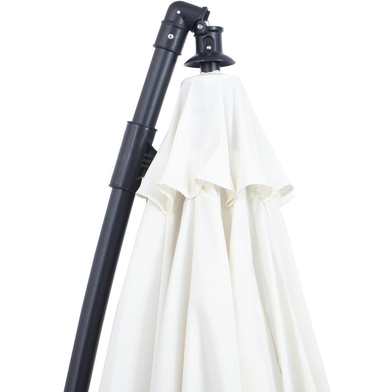 3m Shanghai Cantilever Parasol - Crank Handle, 18 Ribs