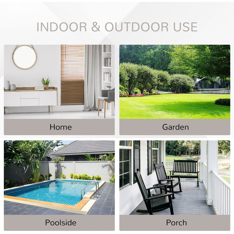 Single Rattan Sofa Chair with Padded Cushion for Outdoor