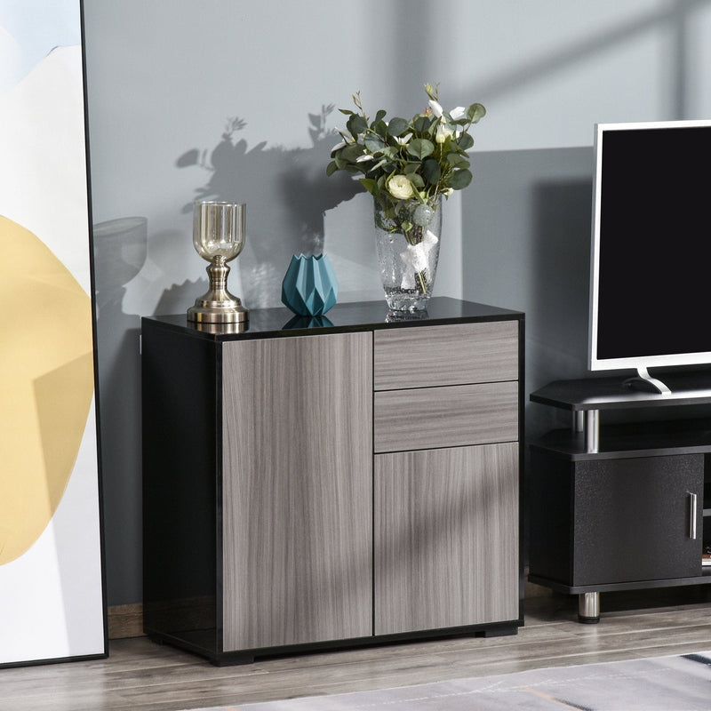 Modern Storage Cabinet For Living Room, L79 x W36 x H74cm