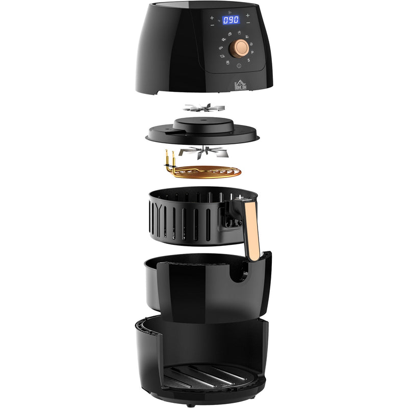 1700W Air Fryer, 5.5L, Digital Display, Rapid Air, 60 Min