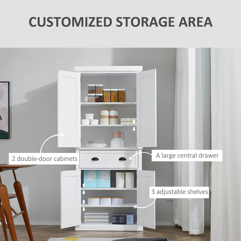 Tall Freestanding Kitchen Cupboard, Storage