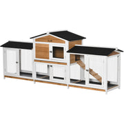Large Outdoor Rabbit Enclosure Pawhut