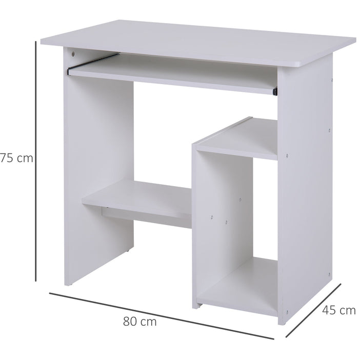 Computer Table with Keyboard Tray