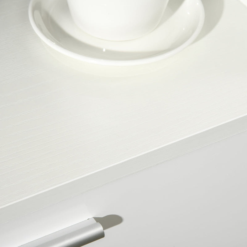 Modern Kitchen Cupboard, Shelves, Drawer, 166cm