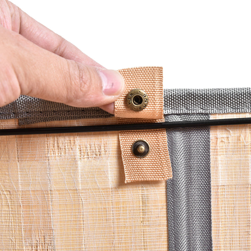 Foldable Laundry Basket, Grey Wood