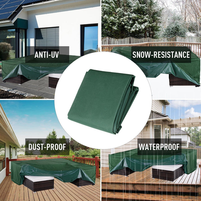 Waterproof Outdoor Garden Furniture Cover, 210 x 140 x 80cm