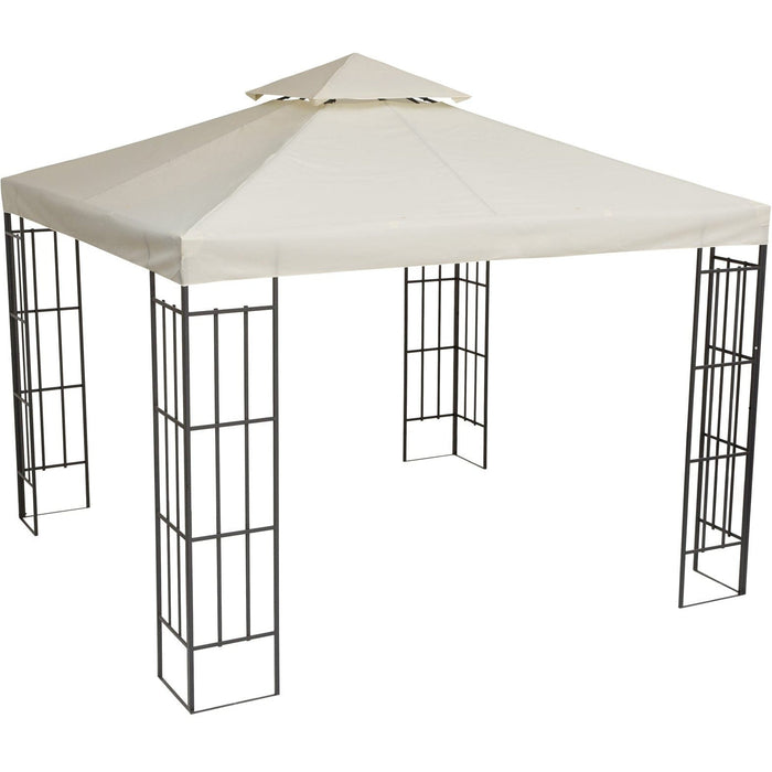 Waterproof Gazebo Canopy Replacement 3x3, Cream (Top Only)