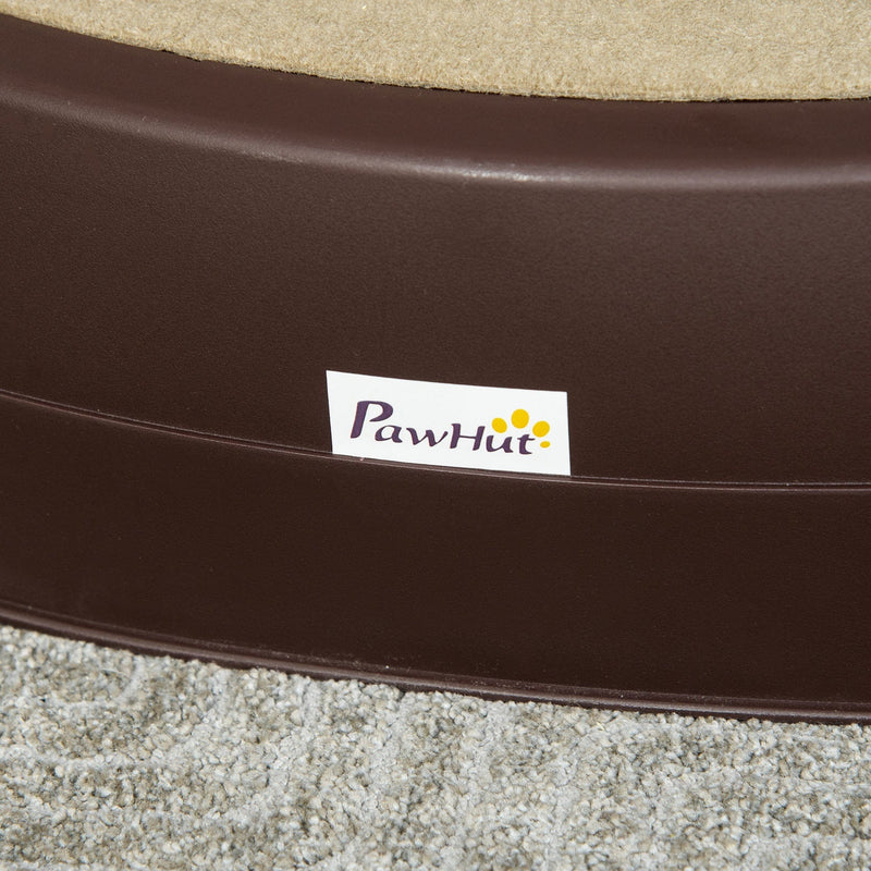 Foldable 3 Step Pet Stairs with Non-slip Mats, 49x38x38cm