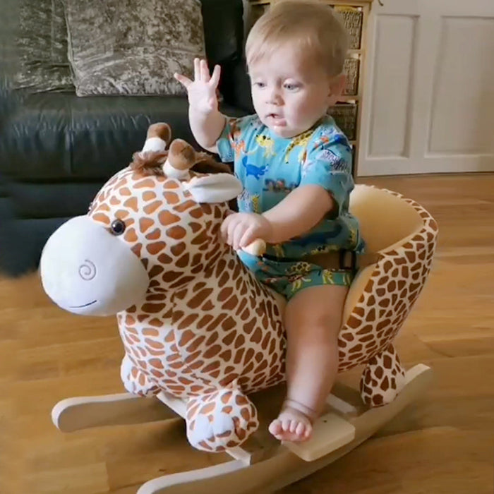 Childs Rocking Animal With Sound