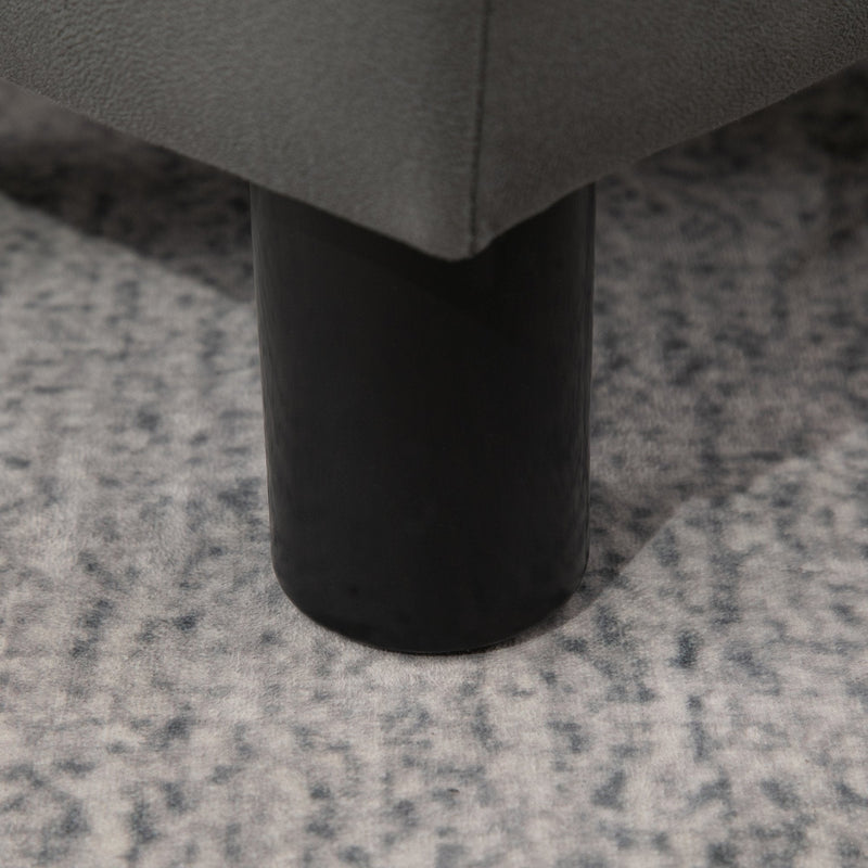 Grey Footstool for Home & Office (40x30x24cm)