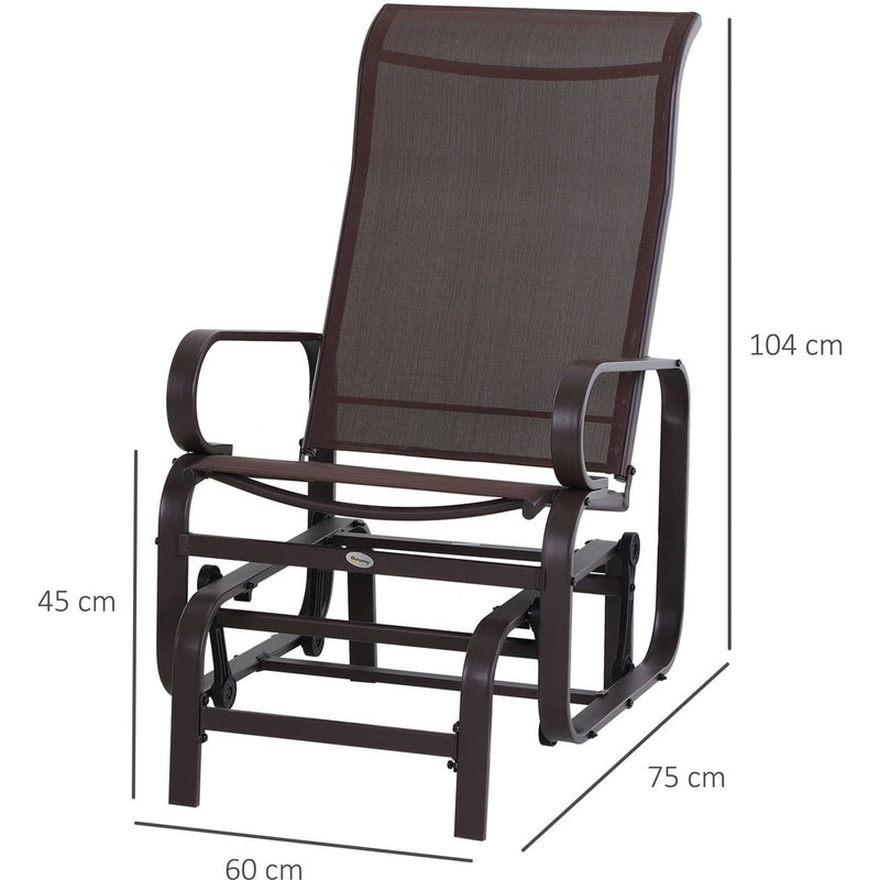 Outdoor Glider Chair