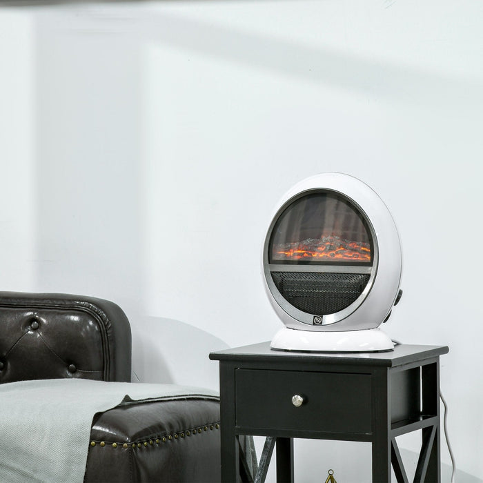 Freestanding Electric Fireplace Heater, 1500W