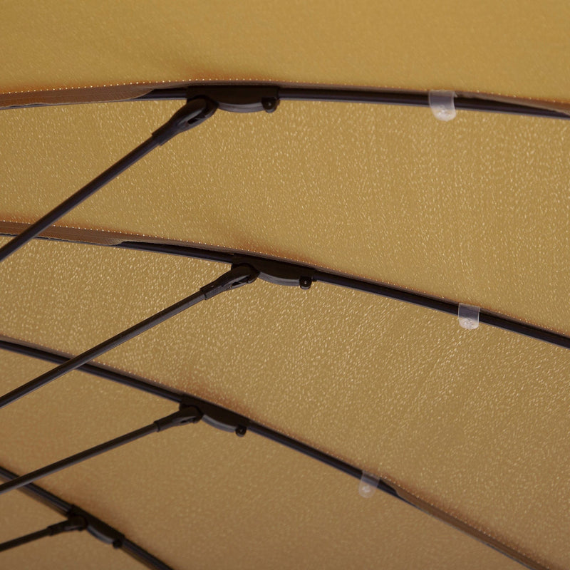 3m Shanghai Cantilever Parasol - Crank Handle, 18 Ribs