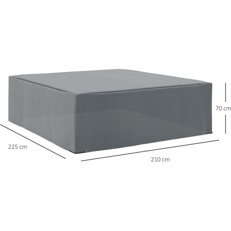 Large Garden Furniture Cover, 225 x 210 x 70cm