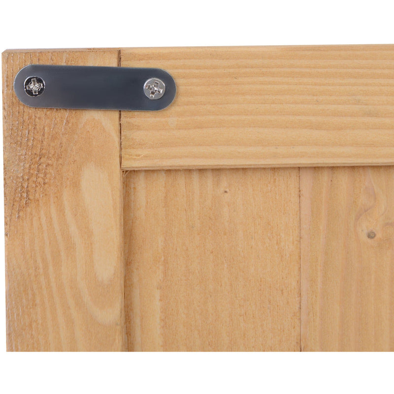 Small Garden Storage Cupboard - Double Doors - 74x43x88 cm