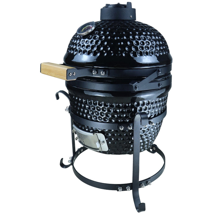 Ceramic Kamado Charcoal BBQ Grill Smoker - Egg BBQ