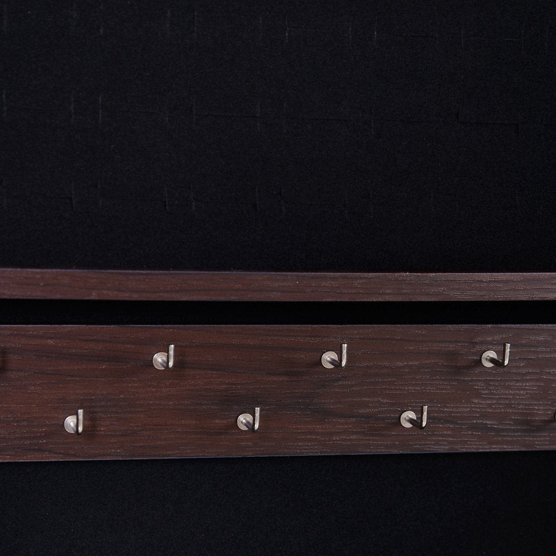 Mirrored Jewelry Cabinet, Door/Wall Mount, LED Lights, Lockable