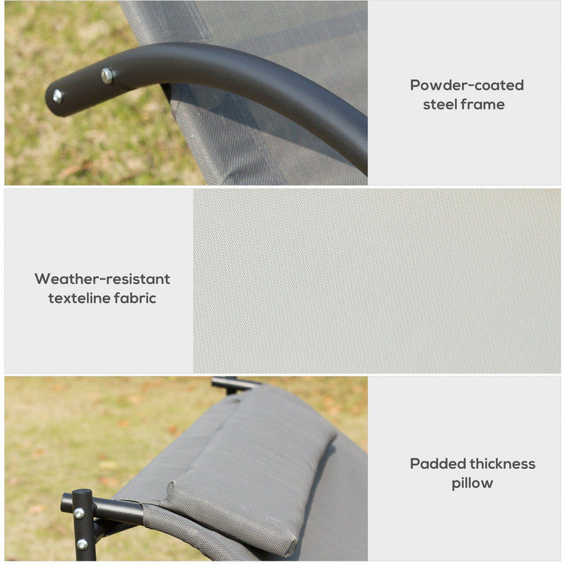 Two Person Rocking Sun Lounger