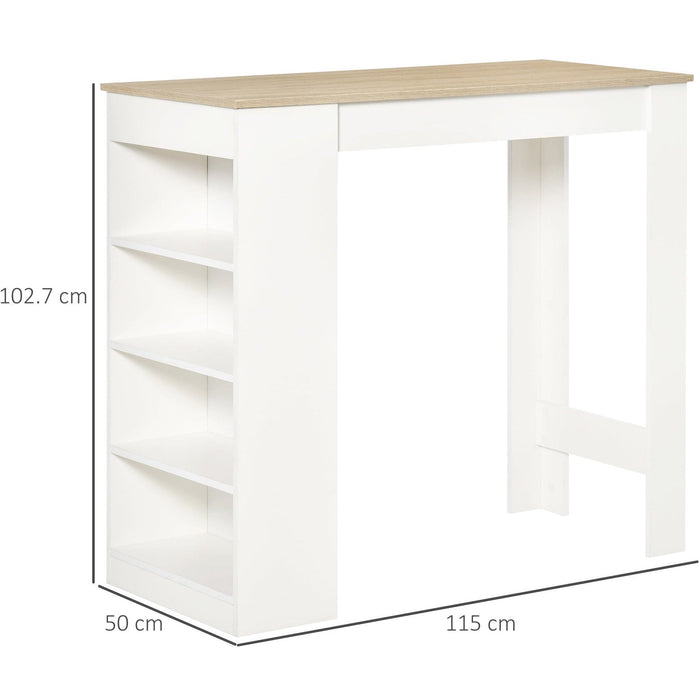Small Kitchen Table With Shelves