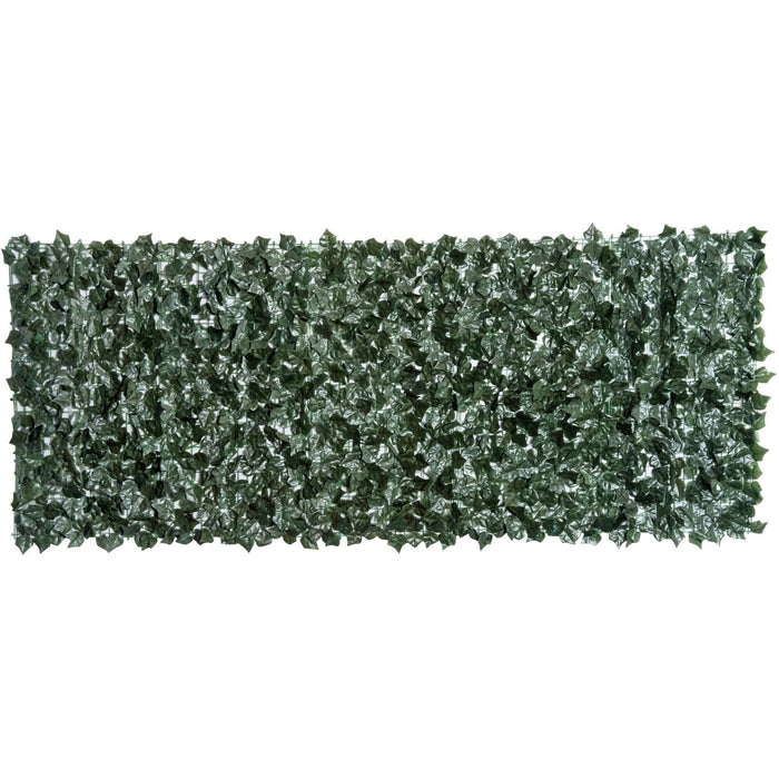 Artificial Leaf Screen Panel, 2.4x1m, Dark Green