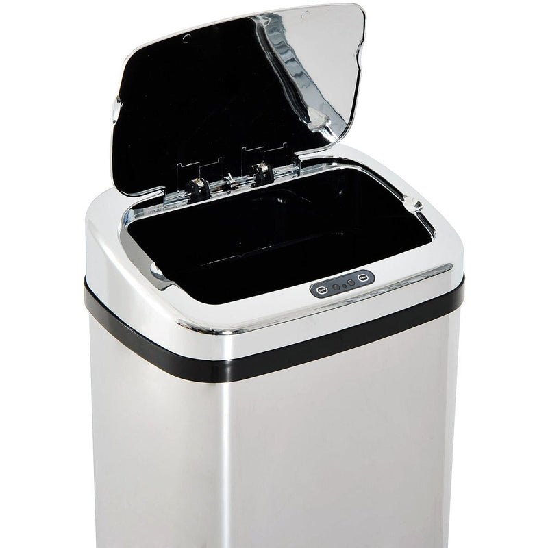 Homcom Kitchen Sensor Bin 50L - Stainless Steel