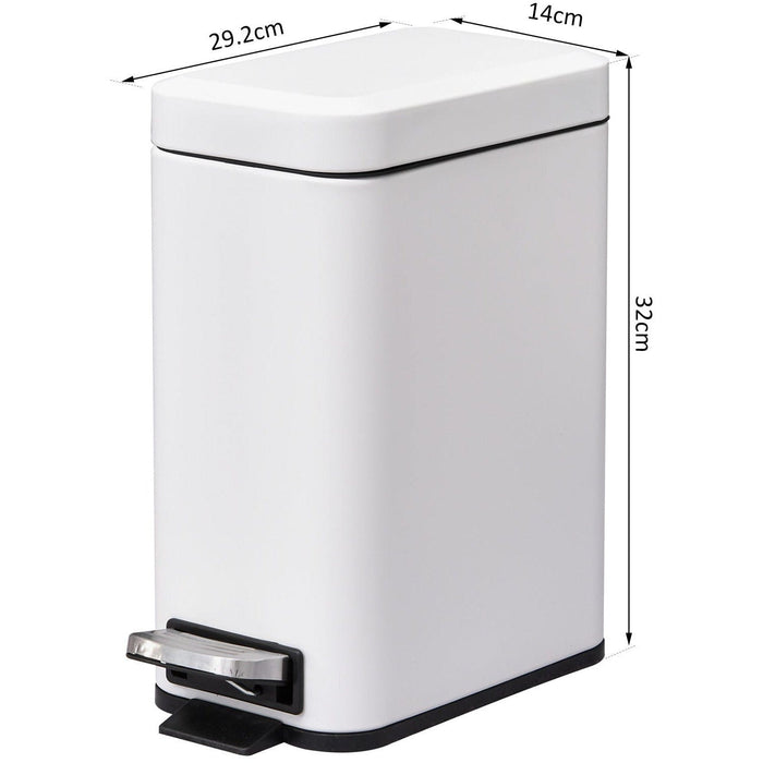 Small Pedal Bin, Soft-Close Lid