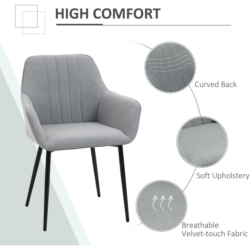 Light Grey Dining Chairs