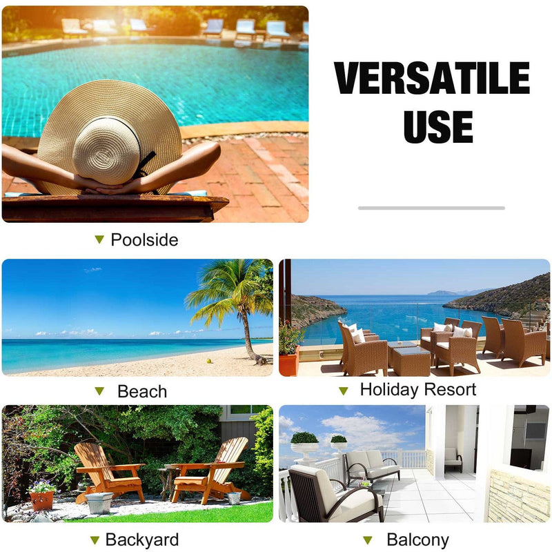 2 Seater Rattan Sofa Set with Table