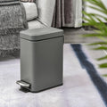 Small Pedal Bin, Soft-Close Lid Homcom