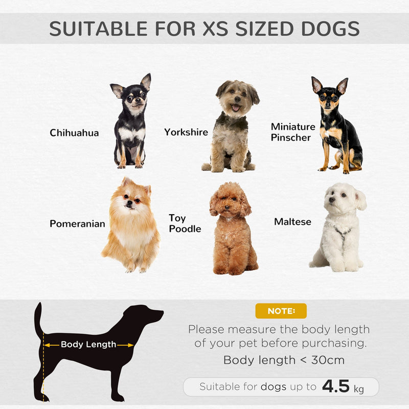 Plush-Covered Pet Sofa with Wooden Frame, 70x47x30cm