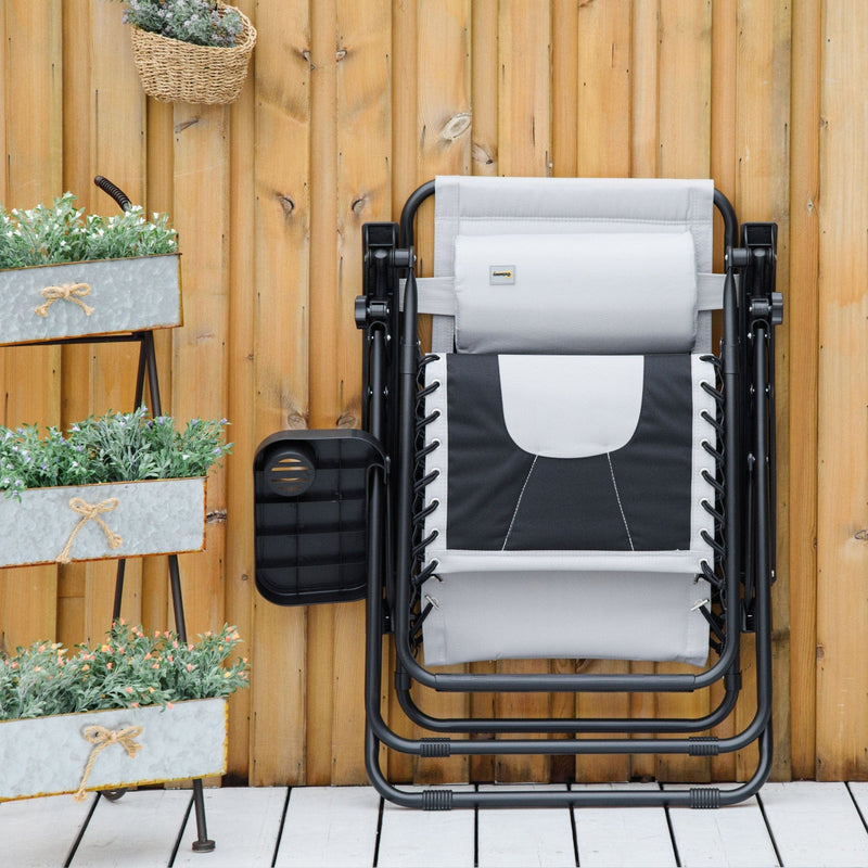 Zero Gravity Chair With Cup Holder and Pillow