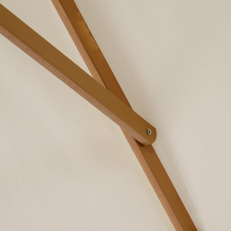 3x2m Large Wooden Patio Parasol