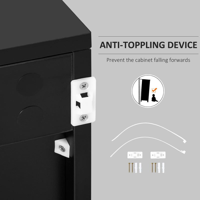 Modern Storage Cabinet For Living Room, L79 x W36 x H74cm