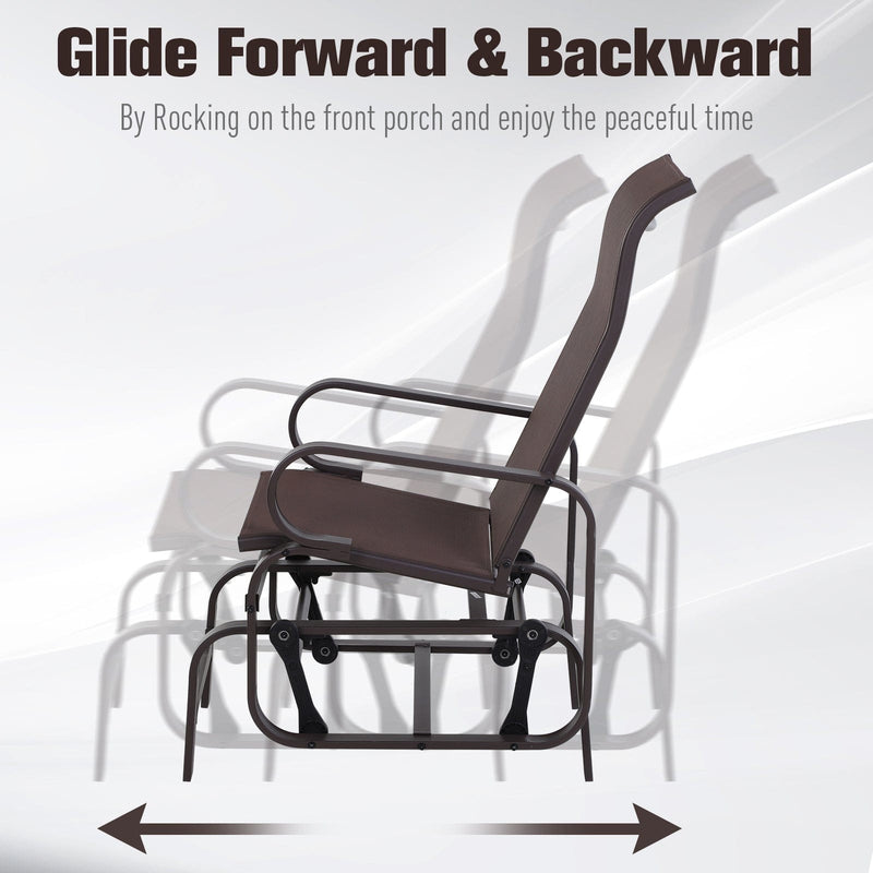 Outdoor Glider Chair