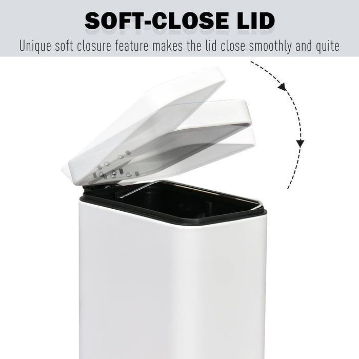 Small Pedal Bin, Soft-Close Lid