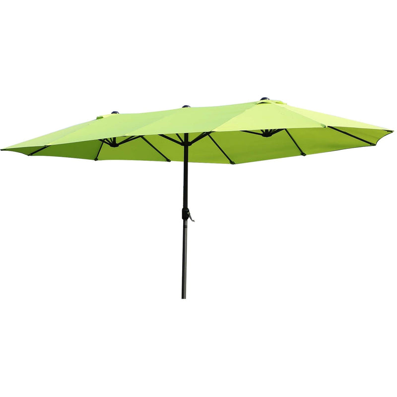 4.6m Large Garden Parasol, Double Sided, No Base