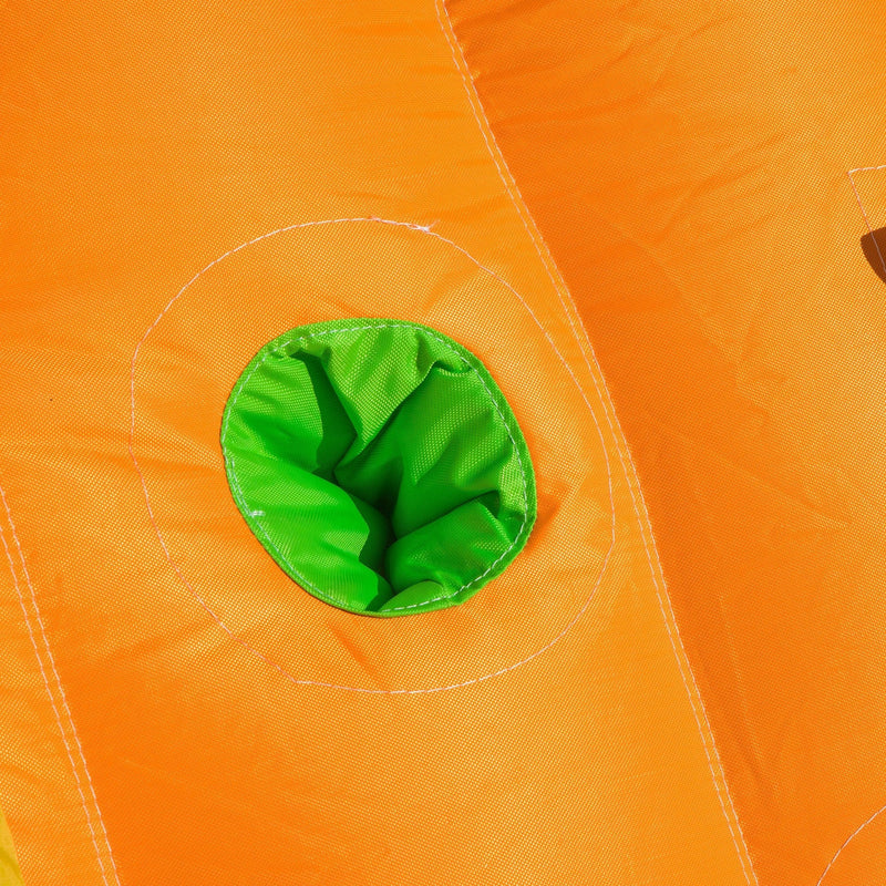 5-in-1 Crocodile Kids Bouncy Castle Water Park, Ages 3-8 Outsunny