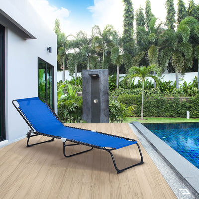 Lightweight Foldable Sun Lounger Outsunny