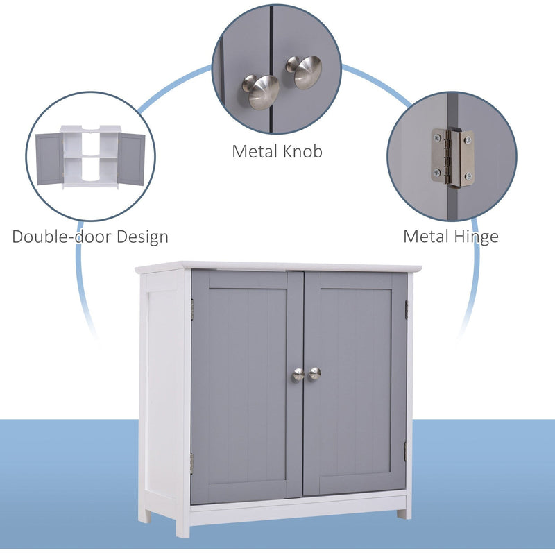 Under Bathroom Sink Storage Cabinet, 60 x 60cm