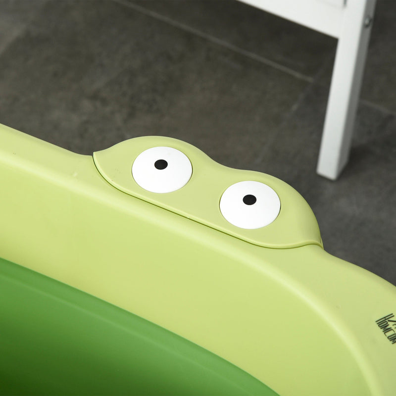 Collapsible Baby Bath Tub, Green, 0-6 Years