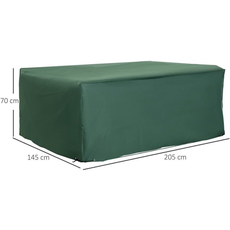 Waterproof Outdoor Garden Furniture Cover, 205 x 145 x 70cm