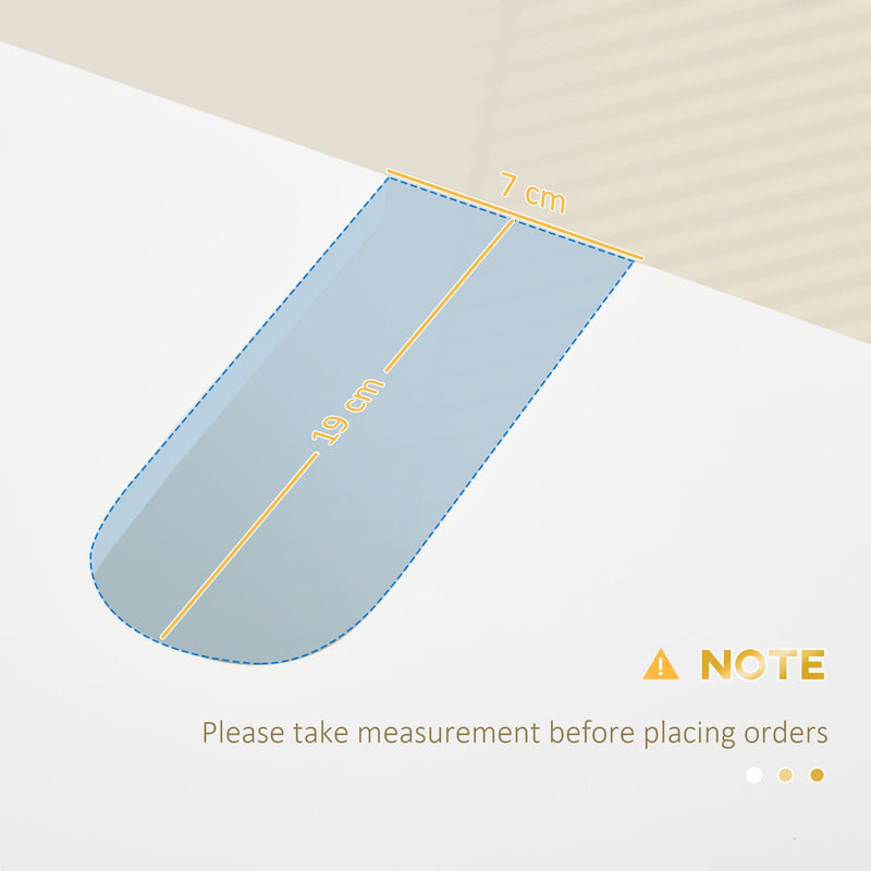 Elegent White Under Sink Bathroom Vanity Unit With Gold Legs