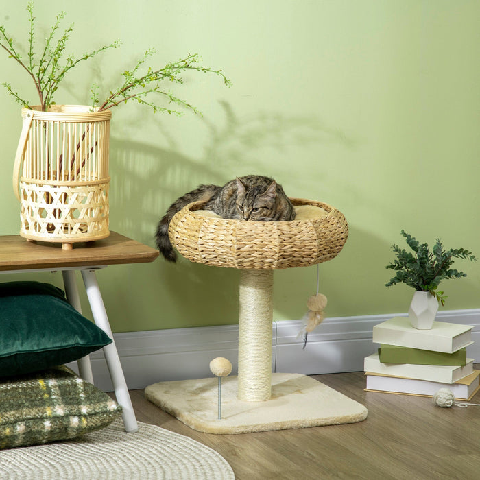 51cm Cat Tree With Sisal Scratching Post